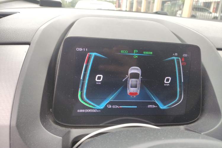 Used BYD Yuan Pro 2021 401 km Luxury Version Instrument Cluster