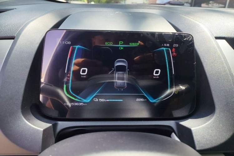 Used BYD Yuan Pro 2021 401 km Luxury Version Instrument Cluster