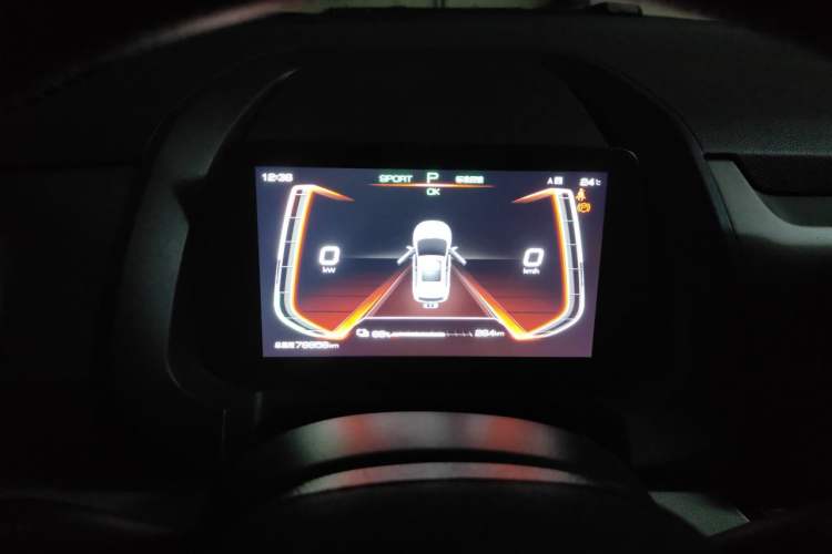 Used BYD Yuan Pro 2021 "Love for a Lifetime" Edition Instrument Cluster