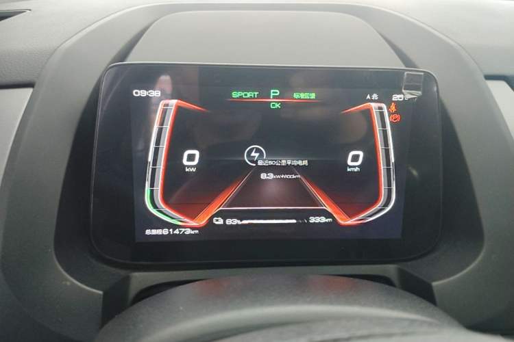 Used BYD Yuan Pro 2021 401 km Luxury Version Instrument Cluster