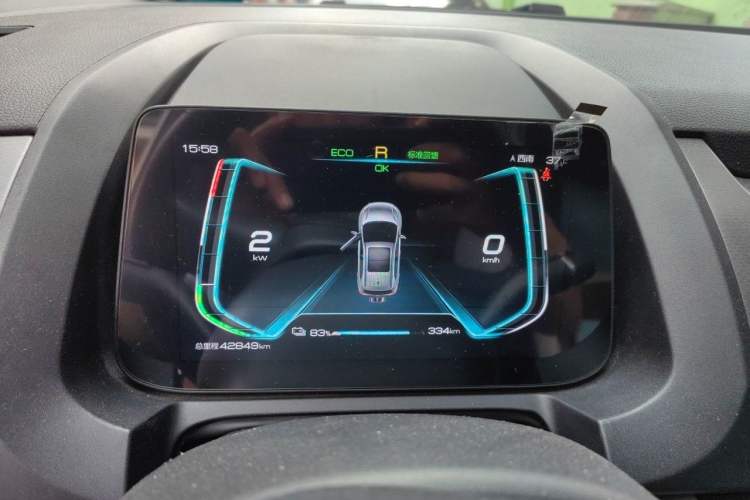 Used BYD Yuan Pro 2021 401 km Luxury Version Instrument Cluster