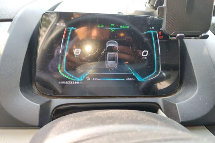 Used BYD Yuan Pro 2021 401 km Luxury Version Instrument Cluster