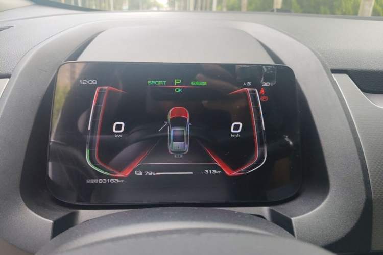 Used BYD Yuan Pro 2021 401 km Deluxe Version Instrument Cluster