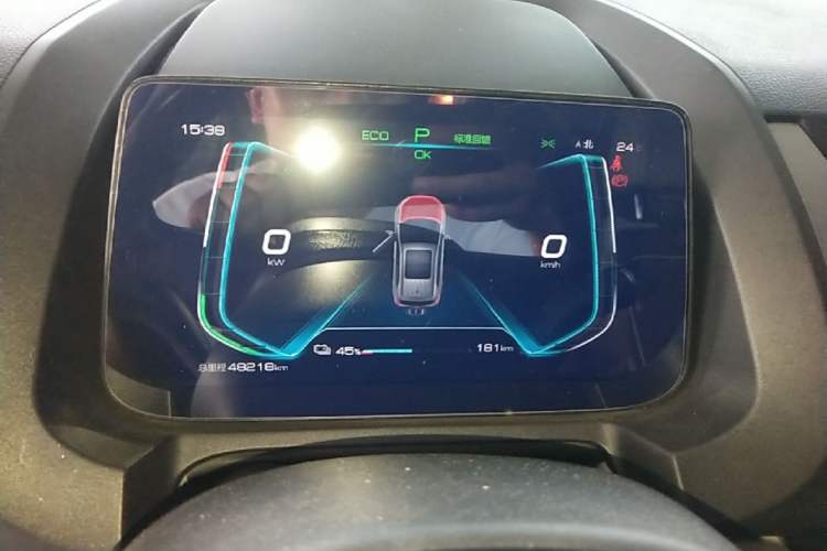 Used BYD Yuan Pro 2021 401 km Luxury Version Instrument Cluster