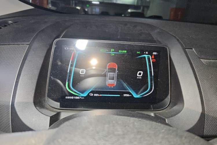 Used BYD Yuan Pro 2021 401 km Luxury Version Instrument Cluster