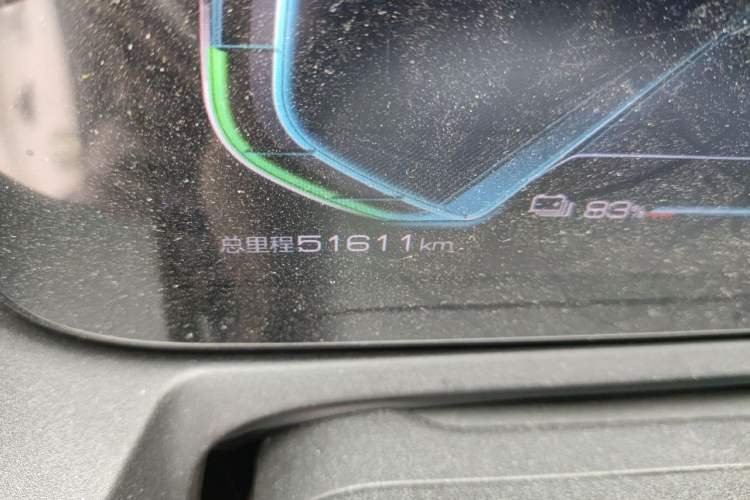Used BYD Yuan Pro 2021 401 km Deluxe Version Odometer Close Up