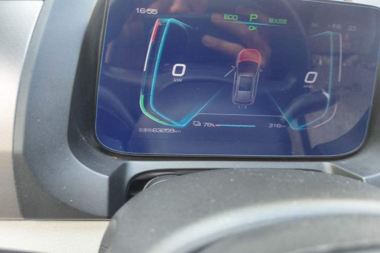 Used BYD Yuan Pro 2021 401 km Deluxe Version Odometer Close Up