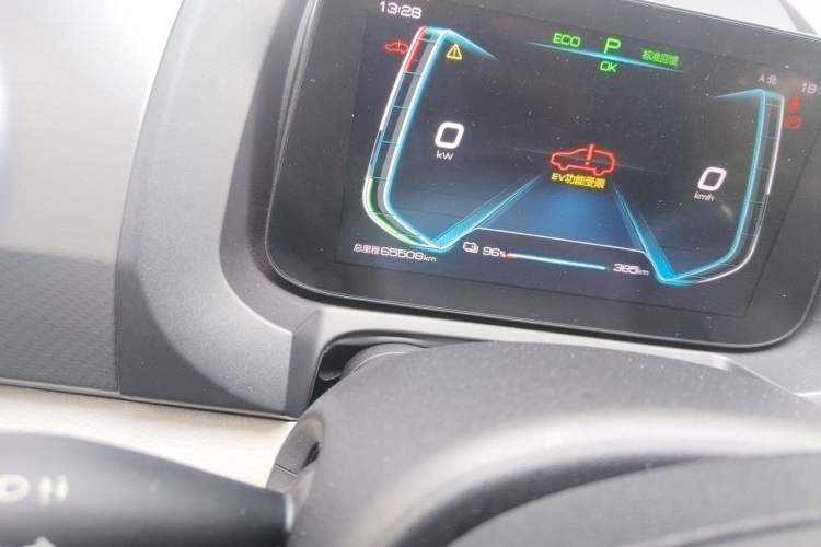 Used BYD Yuan Pro 2021 401 km Luxury Version Odometer Close Up