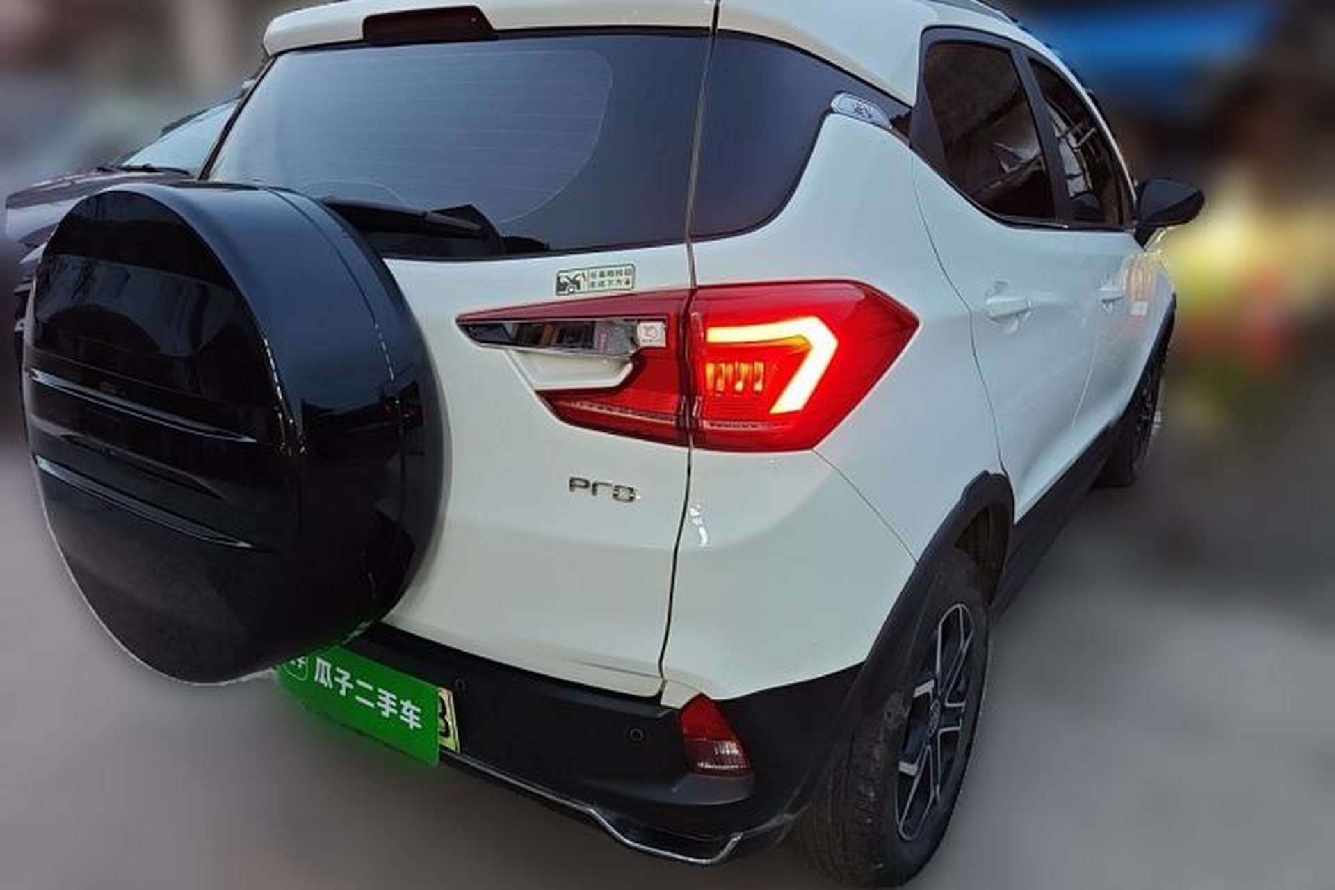 Used BYD Yuan Pro 2021 Lifetime Edition Rear Right 45 Deg