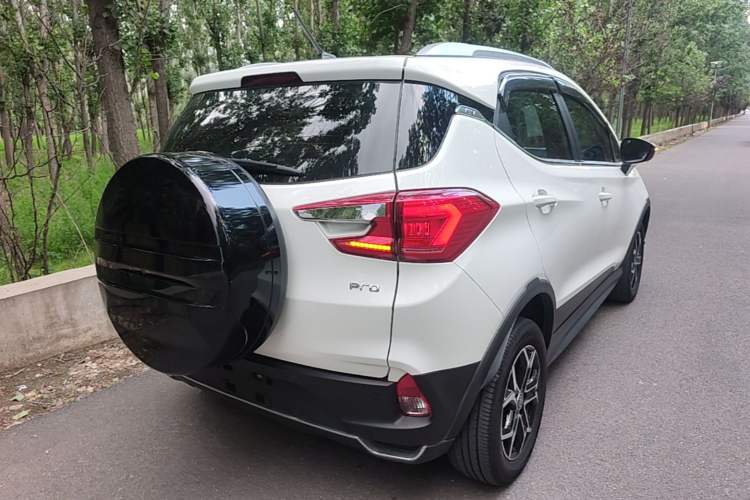 Used BYD Yuan Pro 2021 "Love for a Lifetime" Edition Rear Right 45 Deg