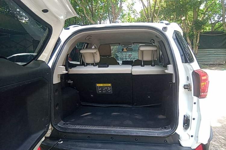Used BYD Yuan Pro 2021 401 km Luxury Version Trunk