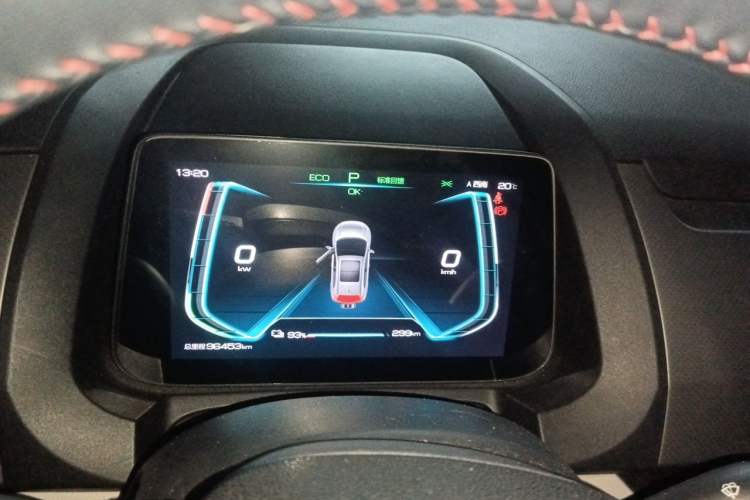 Used BYD Yuan Pro 2023 320KM Luxury Version Instrument Cluster