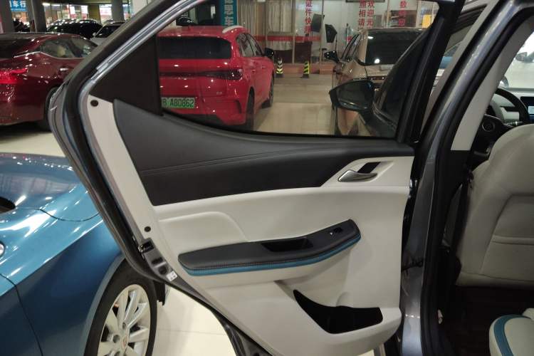 Used BYD Yuan Pro 2023 320KM Luxury Version Left Rear Door Interior
