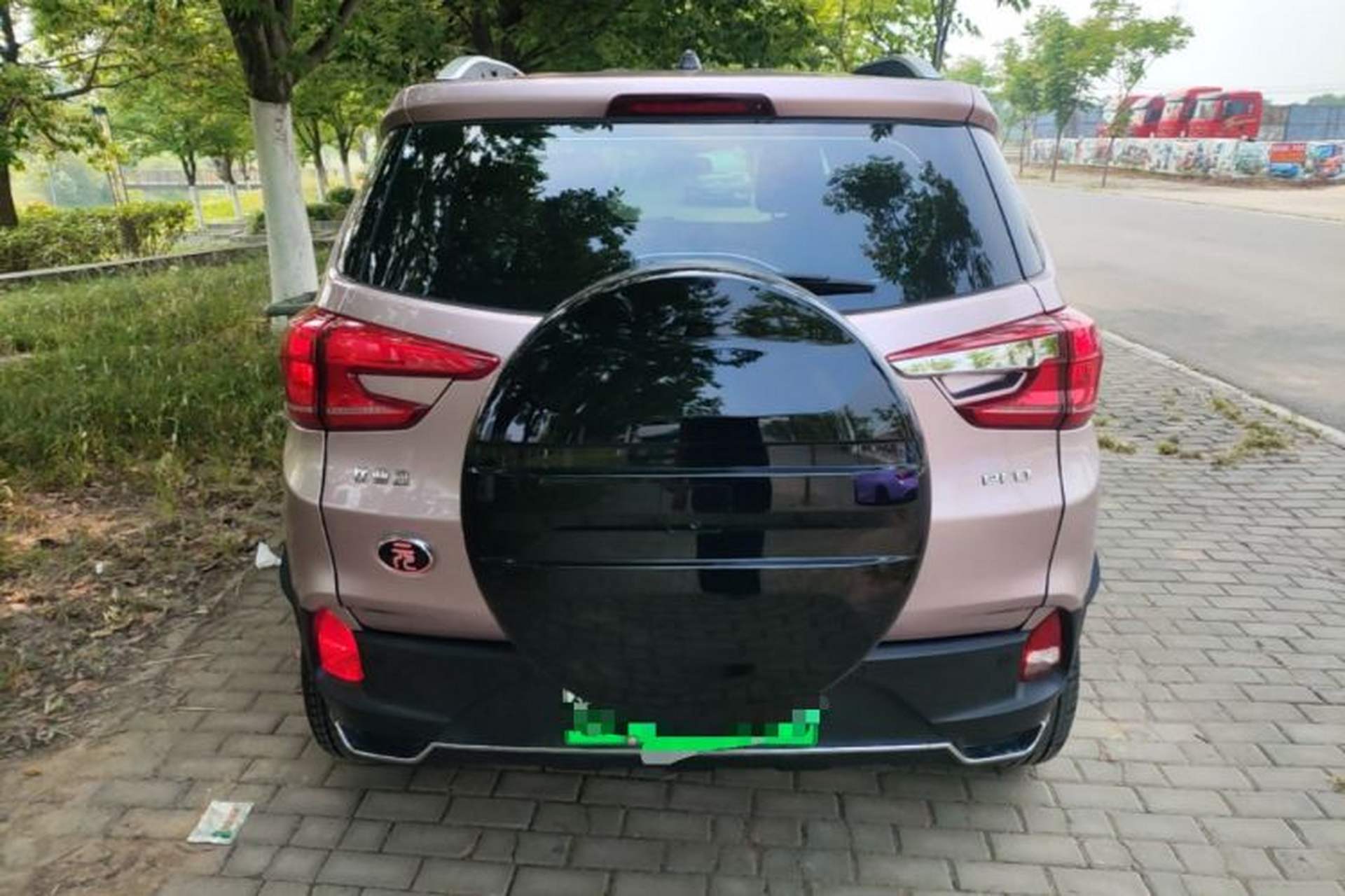 Used BYD Yuan Pro 2023 401KM Luxury Version Rear