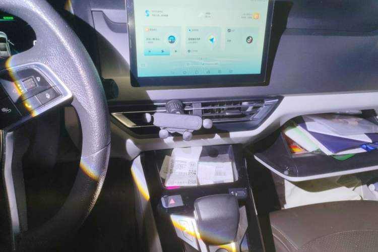 Used BYD Yuan Pro 2023 401KM Luxury Version Audio And AC Panel