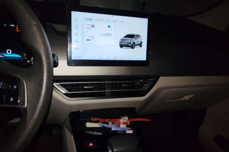 Used BYD Yuan Pro 2023 401KM Luxury Version Audio And AC Panel