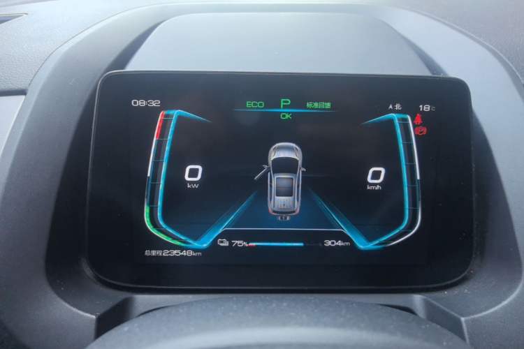Used BYD Yuan Pro 2023 401KM Luxury Version Instrument Cluster