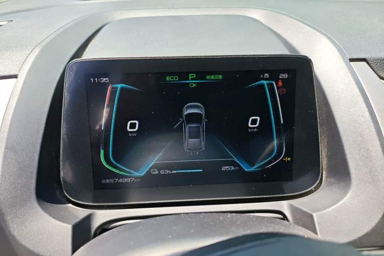 Used BYD Yuan Pro 2023 401KM Luxury Version Instrument Cluster