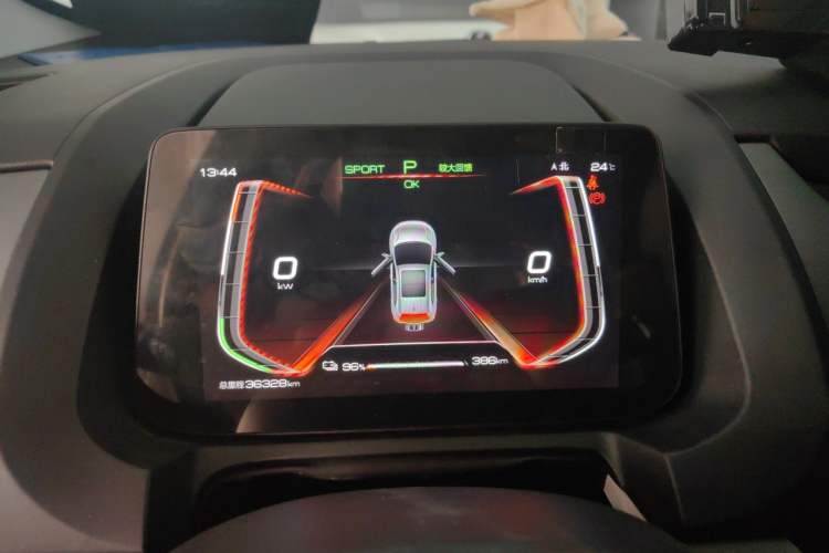 Used BYD Yuan Pro 2023 401KM Luxury Version Instrument Cluster