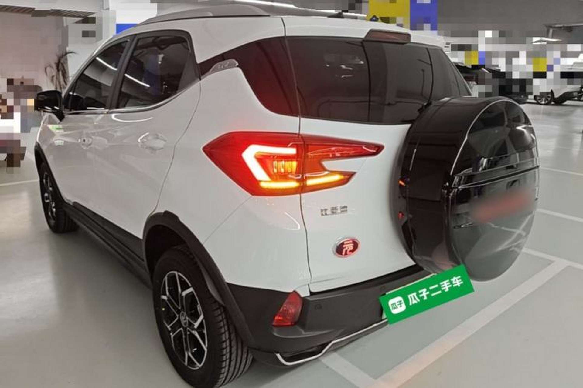 Used BYD Yuan Pro 2023 401KM Luxury Version Rear Left 45 Deg