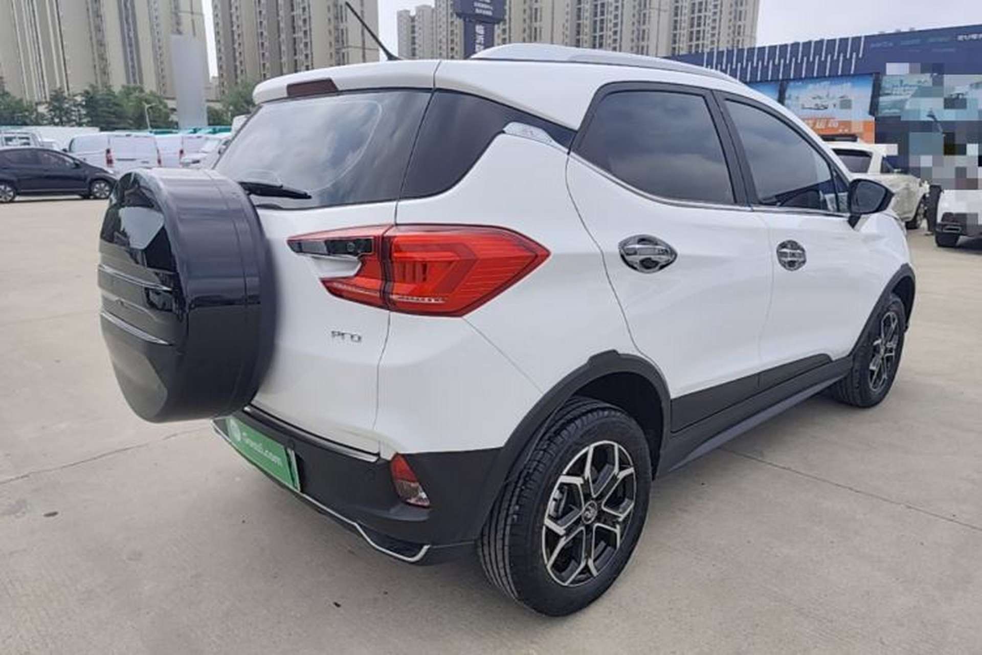 Used BYD Yuan Pro 2023 401KM Luxury Version Rear Right 45 Deg