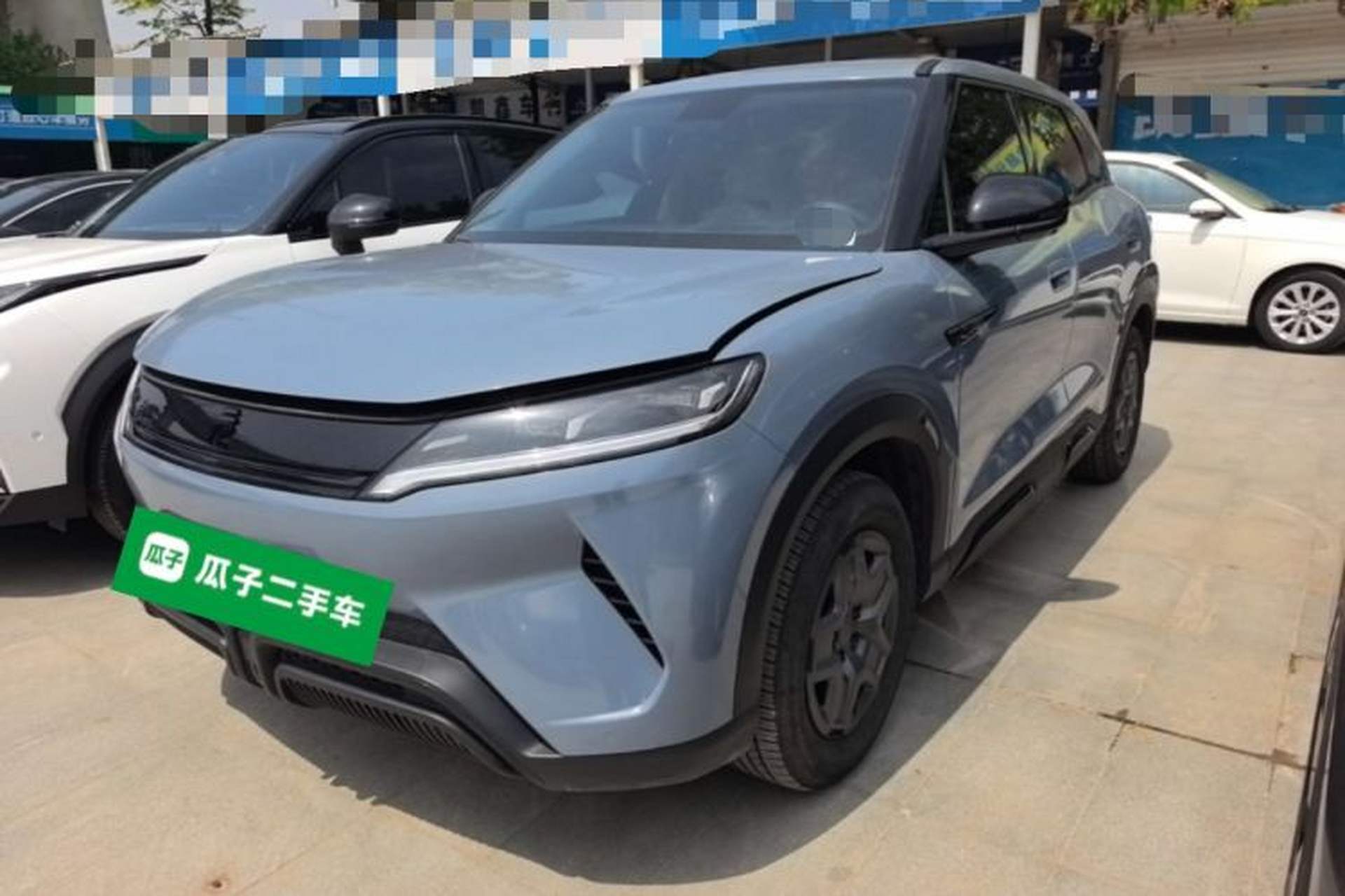Used BYD Yuan UP 2024 401 km Active Version Front Left 45 Deg
