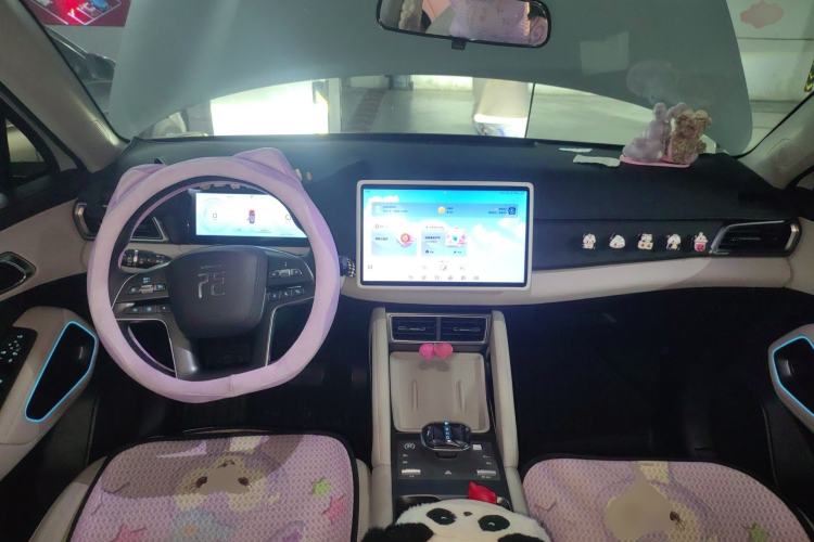 Used BYD Yuan UP 2024 401KM Beyond Edition Center Console