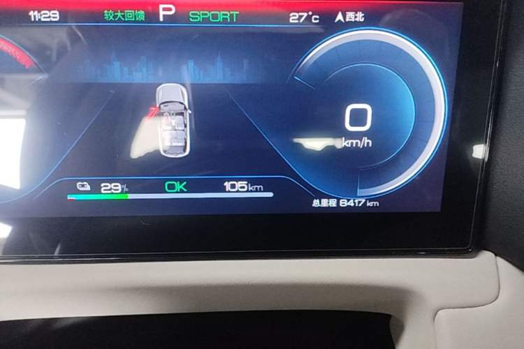 Used BYD Yuan UP 2024 401KM Leading Edition Instrument Cluster