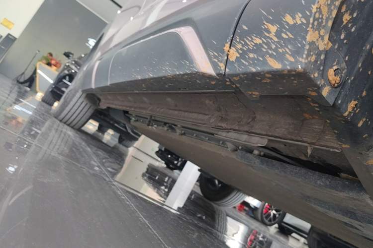Used BYD Yuan UP 2024 401KM Beyond Edition Right Side Sill