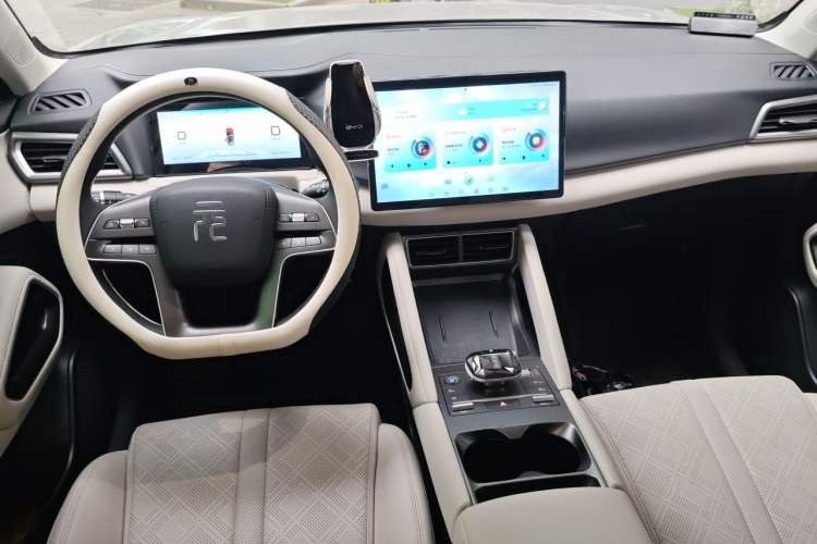 Used BYD Yuan UP 2024 401KM Leading Edition Center Console