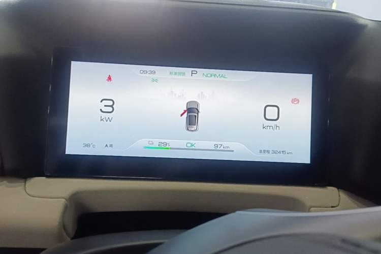 Used BYD Yuan UP 2024 401KM Leading Edition Instrument Cluster