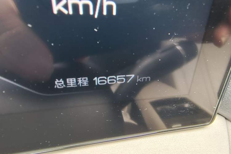 Used BYD Yuan UP 2024 401KM Leading Edition Odometer Close Up