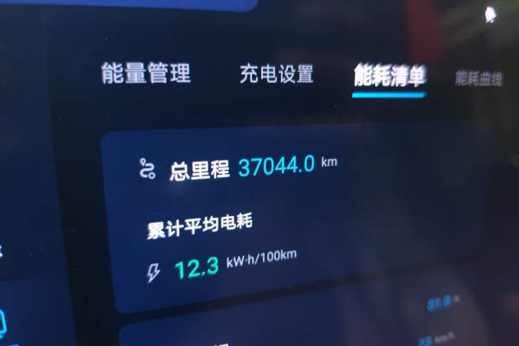 Used BYD Yuan UP 2024 401KM Leading Edition Odometer Close Up