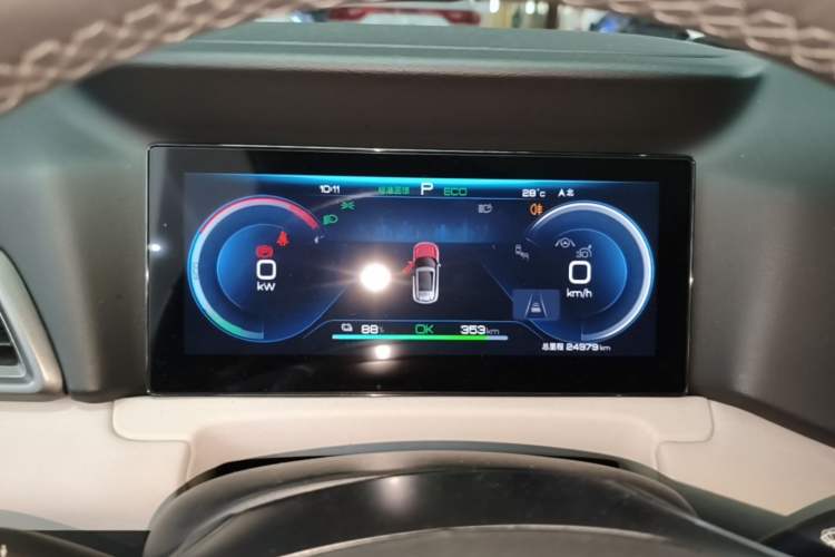 Used BYD Yuan UP 2024 401KM Beyond Edition Instrument Cluster