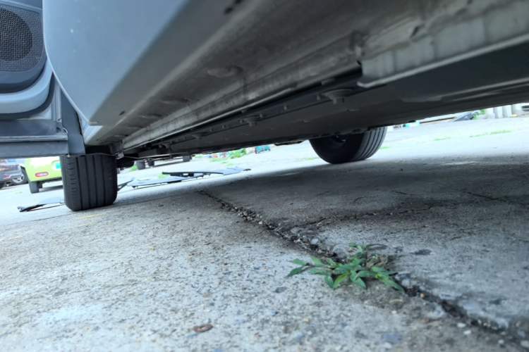 Used BYD Yuan UP 2024 401 km Active Version Left Side Sill