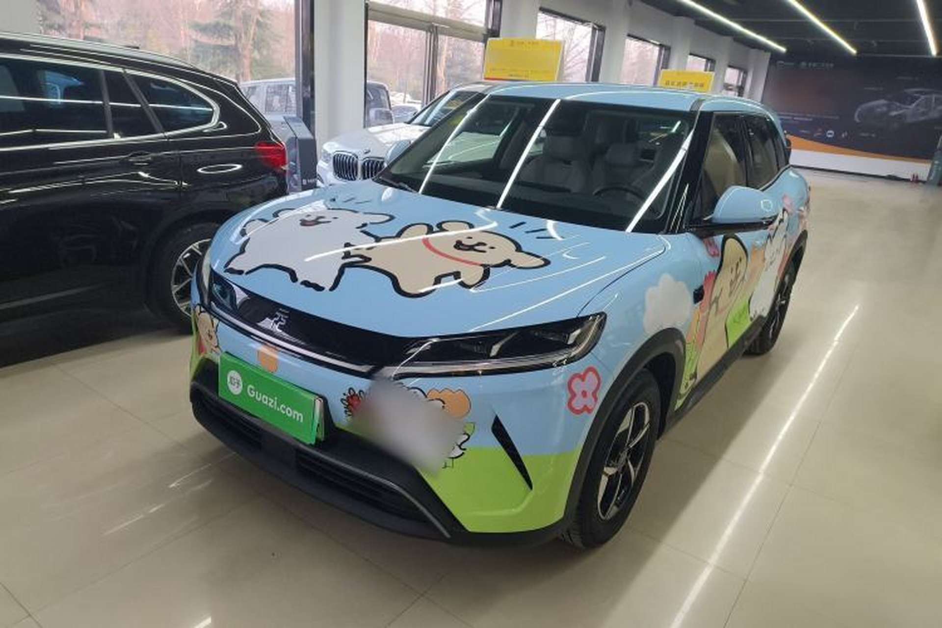 Used BYD Yuan UP 2025 Intelligent Driving Version 401 km Leading Edition Front Left 45 Deg