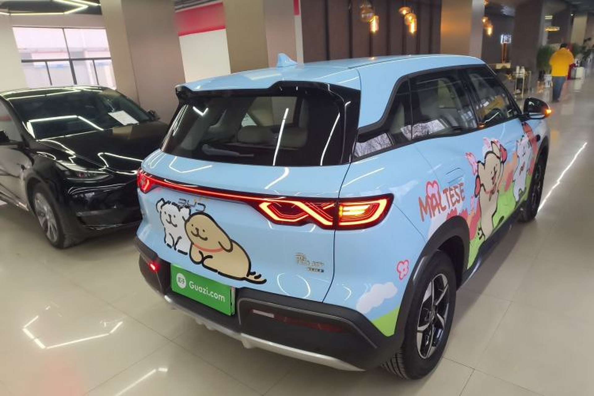 Used BYD Yuan UP 2025 Intelligent Driving Version 401 km Leading Edition Rear Right 45 Deg