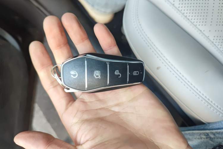 Used BYD Yuan UP 2025 Model 301KM Leading Version Vehicle Key