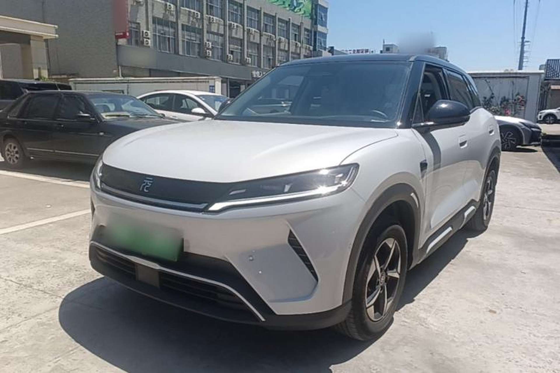 Used BYD Yuan UP 2025 Intelligent Driving Version 401 km Leading Edition Front Left 45 Deg