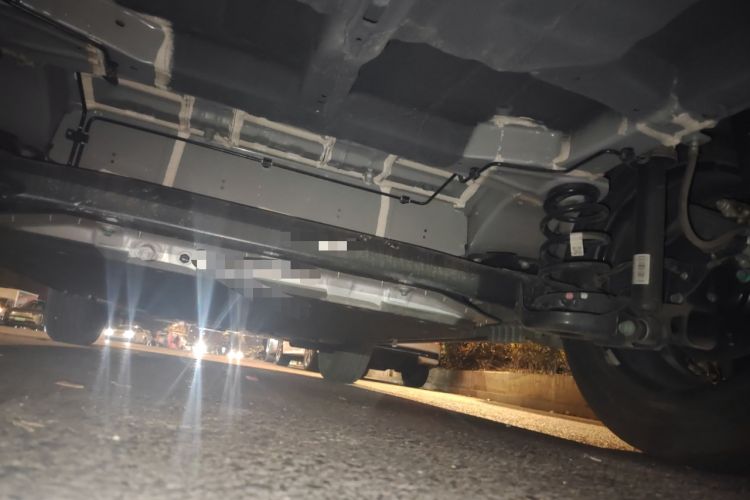 Used BYD Yuan UP 2025 Intelligent Driving Version 401 KM Dynamic Edition Chassis Rear