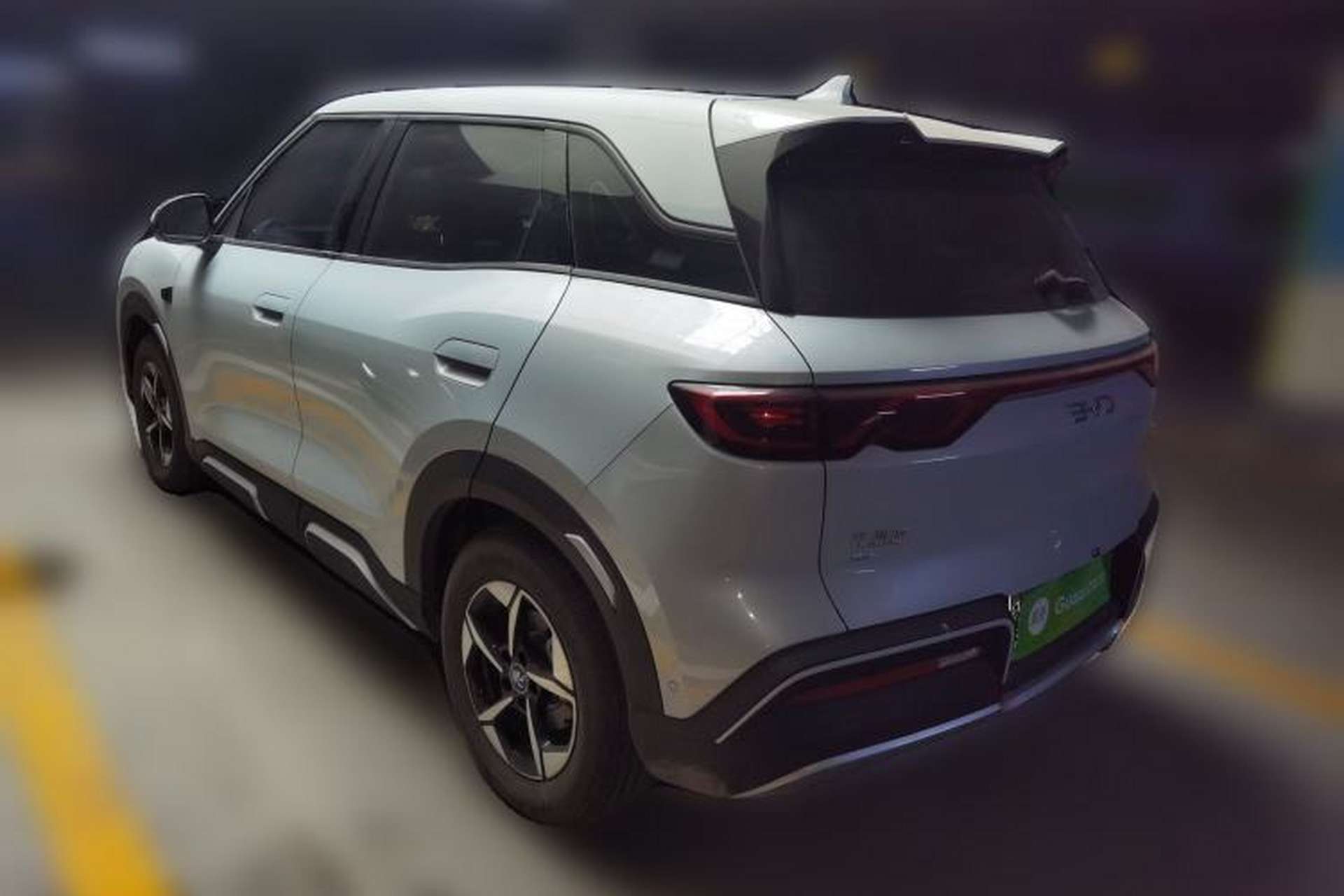 Used BYD Yuan UP 2025 Intelligent Driving Version 401 km Leading Edition Rear Left 45 Deg
