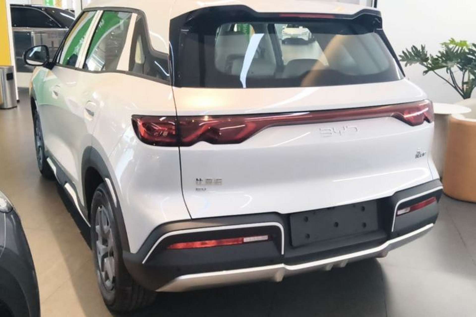 Used BYD Yuan UP 2025 Model 301KM Leading Version Rear Left 45 Deg
