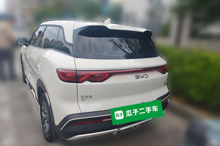 Used BYD Yuan UP 2025 Model 301KM Leading Version Rear Left 45 Deg