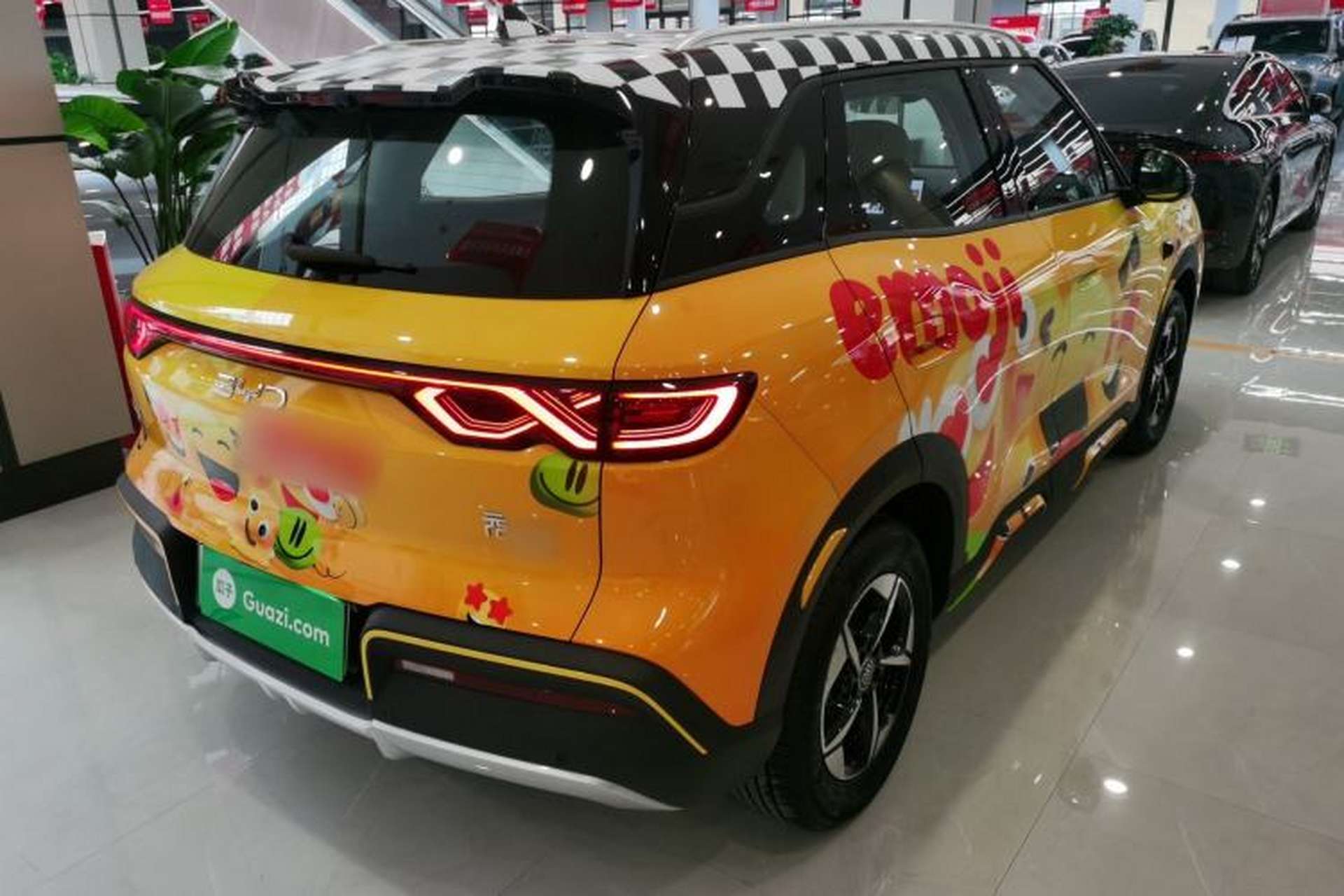 Used BYD Yuan UP 2025 Intelligent Driving Version 401 km Beyond-Range Edition Rear Right 45 Deg