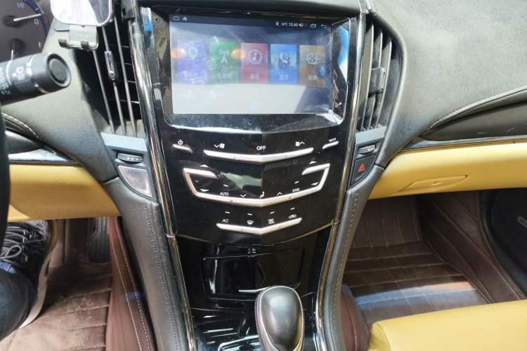 Used Cadillac ATS 2014 28T Elite Edition Audio And AC Panel