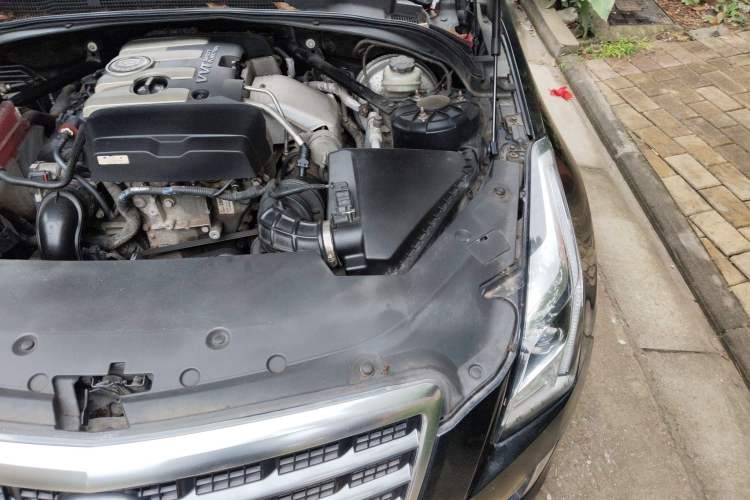 Used Cadillac ATS 2014 28T Elite Edition Engine Bay Left