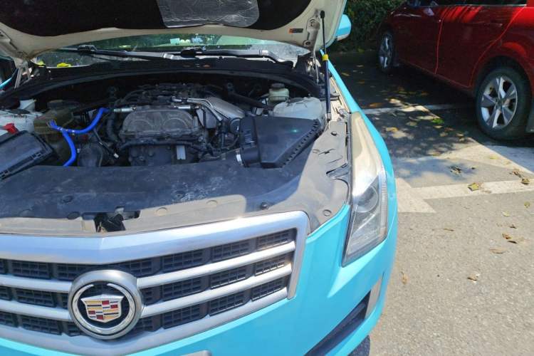 Used Cadillac ATS 2014 28T Elite Edition Engine Bay Left