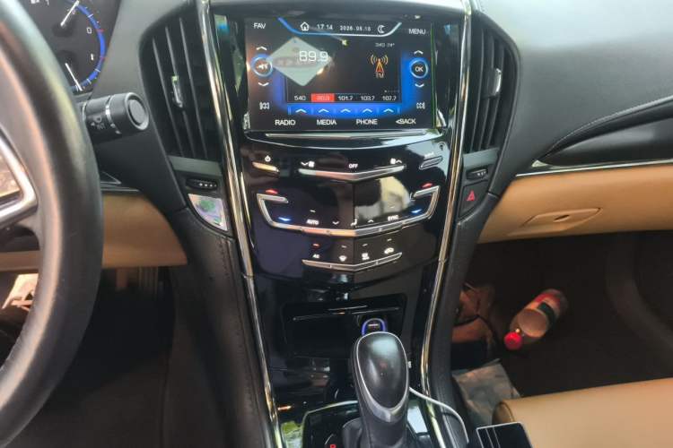 Used Cadillac ATS 2014 28T Comfort Version Audio And AC Panel
