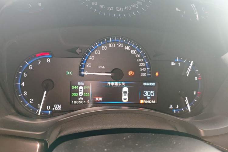 Used Cadillac ATS 2014 28T Comfort Version Instrument Cluster