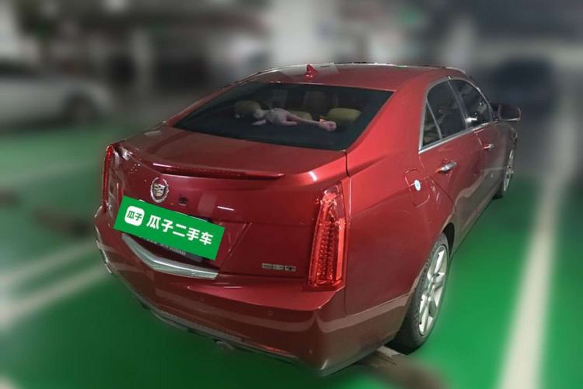 Used Cadillac ATS 2014 28T Comfort Version Rear Right 45 Deg
